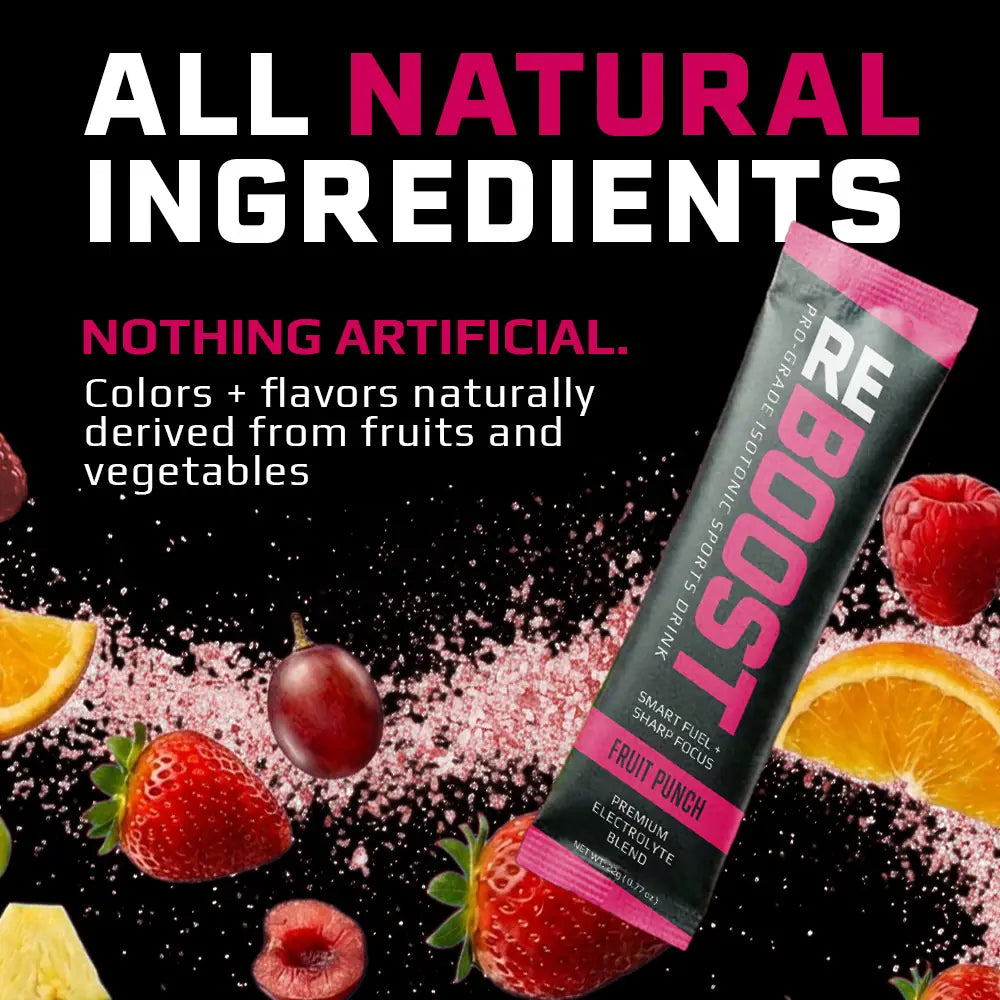 REBOOST Fruit Punch Electrolyte Powder