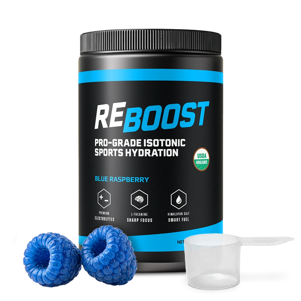 REBOOST Blue Raspberry Electrolyte Powder