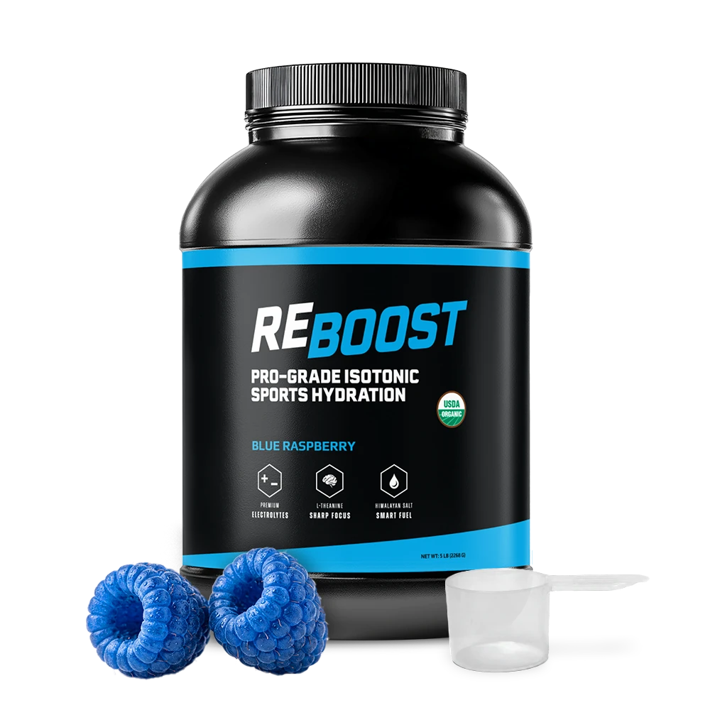REBOOST Blue Raspberry Electrolyte Powder