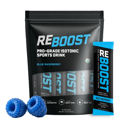 REBOOST Blue Raspberry Electrolyte Powder