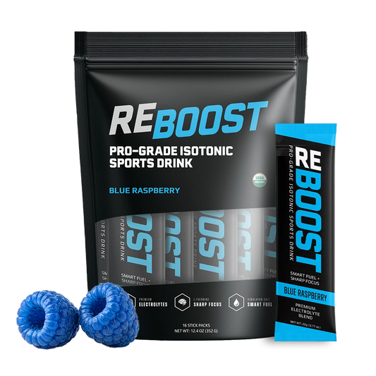 REBOOST Blue Raspberry Electrolyte Powder